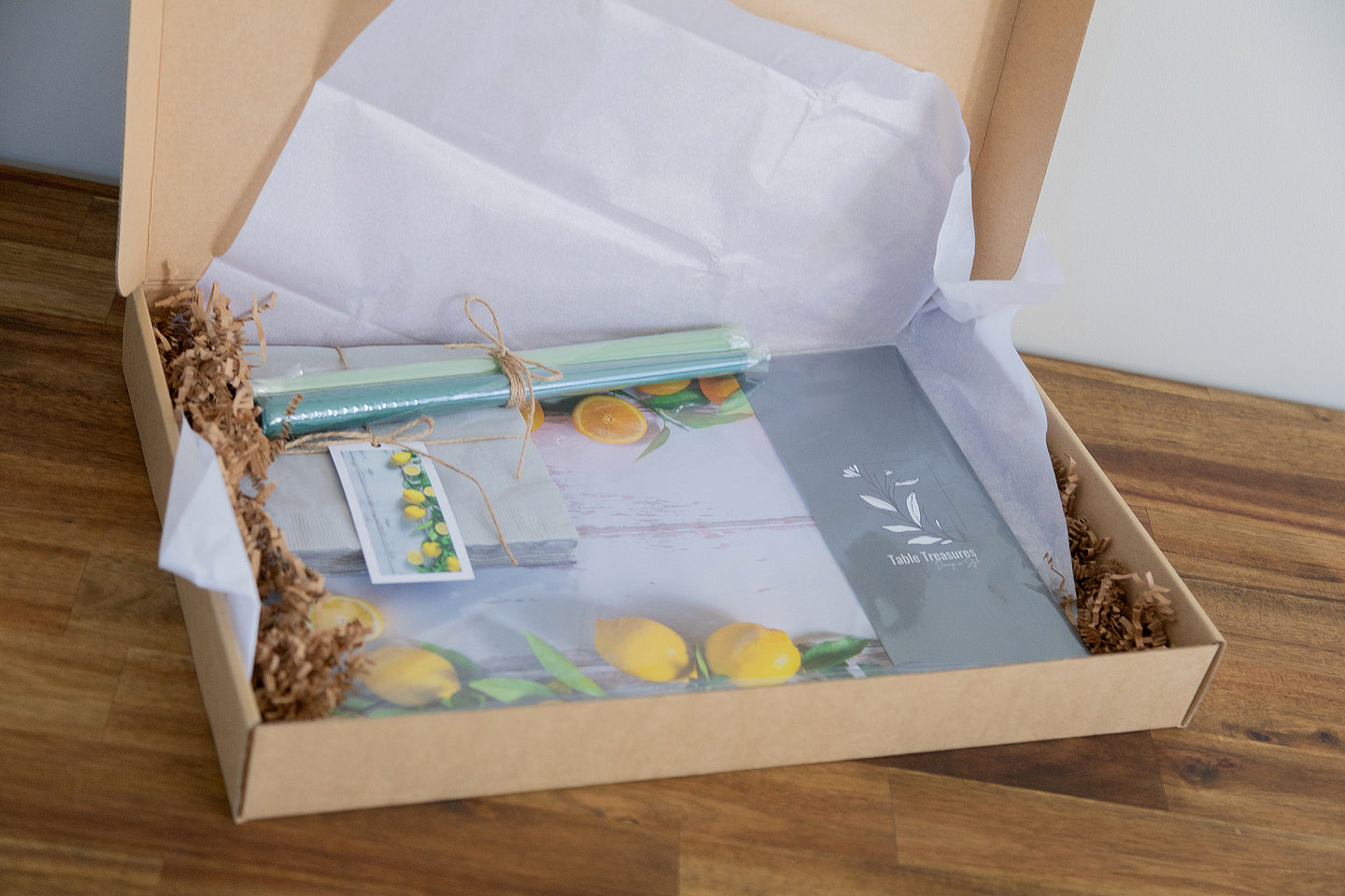 Lively Lemons Paper Placemat